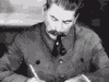 Политика Сталин подписываетдокументы с трубкой аватар