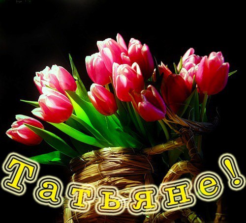 Праздники Татьяне! Тюльпаны для Тани! аватар