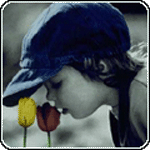 Цветы Ребёнок и тюльпаны аватар