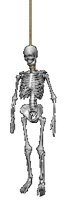 Привидения, скелеты, черти Скелет повесившегося человека аватар