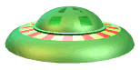 Пришельцы, инопланетяне Зеленая тарелка приземлилась аватар
