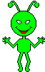 Пришельцы, инопланетяне Зелёный представитель другой планеты аватар