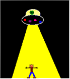 Пришельцы, инопланетяне Человека забрали в корабль аватар
