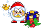 Прощание Санта Клаус машет на прощание аватар