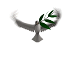 Птицы Голубь с веточкой в клюве аватар