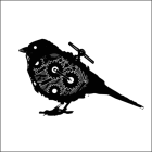 Птицы Механическая птица с крутящимися шестеренками аватар