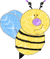 Пчелы Пчела с голубыми крылышками аватар