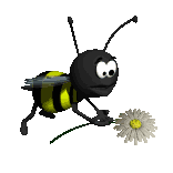 Пчелы Пчелка с ромашкой аватар