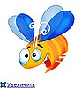 Пчелы Пчелка с голубыми крыльями аватар