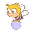 Пчелы Пчелка несет медв улей аватар