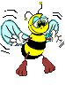 Пчелы Прыгвющая пчела аватар