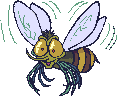 Пчелы Анимация пчела - вертушка аватар