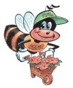 Пчелы Пчела с цветами аватар