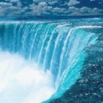 Водопады, реки Водопад полукруглый аватар