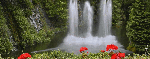 Водопады, реки Трио водопадов аватар