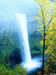 Водопады, реки Водопад высокий аватар