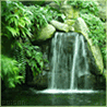 Водопады, реки Зеленый водопад аватар