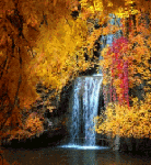 Водопады, реки Водопад осенний аватар