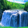 Водопады, реки Бурный водопад аватар