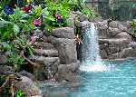 Водопады, реки Водопад с бабочками аватар