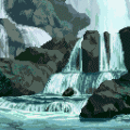 Водопады, реки Водопад,  камни аватар