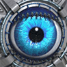 Роботы Голубой глаз робота аватар