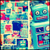Роботы Робот голубого цвета аватар