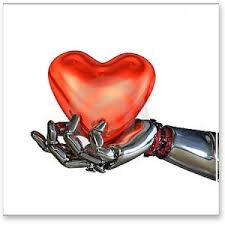 Роботы Сердце в руках робота аватар