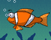 Рыбки Золотая рыбка плывет выпуская пузырики аватар