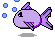 Рыбки Сиреневая рыба аватар