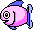 Рыбки Розовая рыба аватар