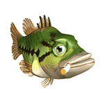 Рыбки Рыба курит сигарету аватар