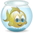 Рыбки Рыбка - смайлик в аквариуме аватар