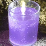 Салют, свечи, фонари Свеча сиреневая аватар