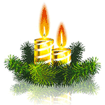 Салют, свечи, фонари Свечи новогодние аватар