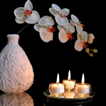 Салют, свечи, фонари Свечи и орхидеи аватар