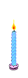 Салют, свечи, фонари Голубая свеча аватар