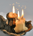 Салют, свечи, фонари Свечи и оплавились аватар