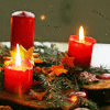 Салют, свечи, фонари Рождественские свечи аватар