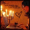 Салют, свечи, фонари За ноутбуком при свечах аватар