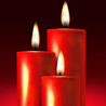 Салют, свечи, фонари Красные свечи аватар