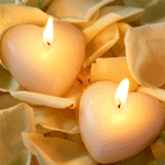 Салют, свечи, фонари Свечи-сердечки аватар