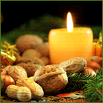 Салют, свечи, фонари Свеча в орешках аватар