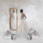 Свадьба Невеста перед зеркалом аватар
