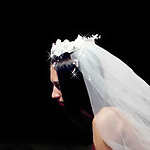 Свадьба Красивая невеста в длинной фате аватар