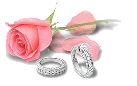 Свадьба Обручальные кольца и роза аватар