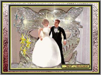 Свадьба Картина с молодоженами аватар