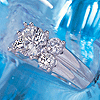 Свадьба Обручальное кольцо на голубом фоне аватар