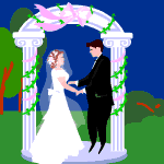 Свадьба Украшенная арка с новобрачными аватар