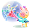 Свинки, поросята Свинка в день рожденя аватар